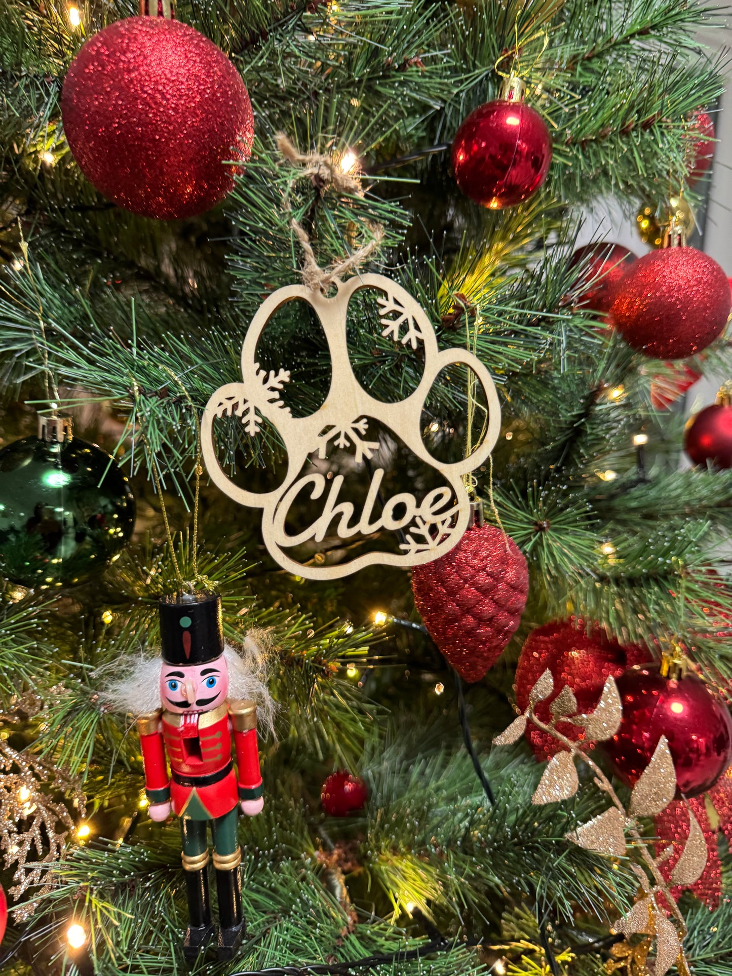 Ornement de Noël Personnalisé