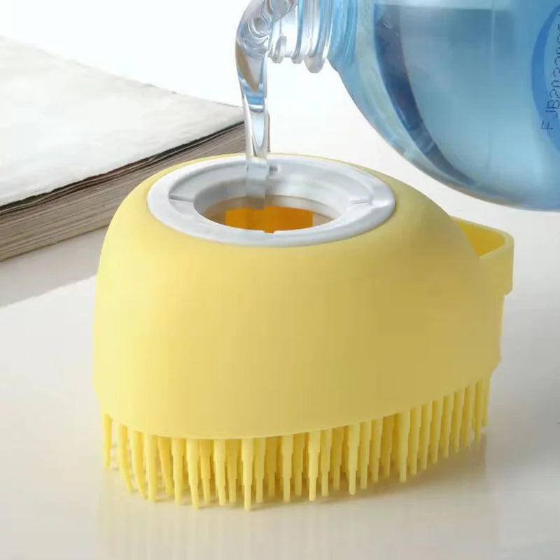 Brosse de bain pour animaux